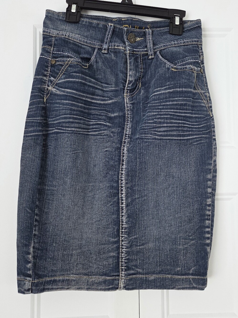 Vintage Y2k Pashu By Parasuco Denim Skirt